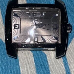 Automatic Men's Watch Case in Silver